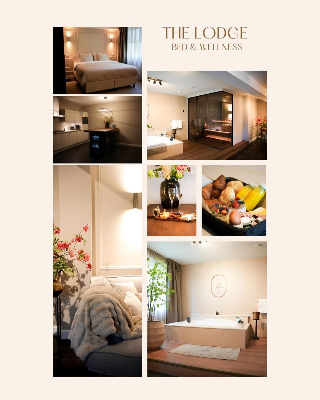 The Lodge Bed & Wellness Oisterwijk Sauna, Jacuzzi, Luxury Moergestel エクステリア 写真